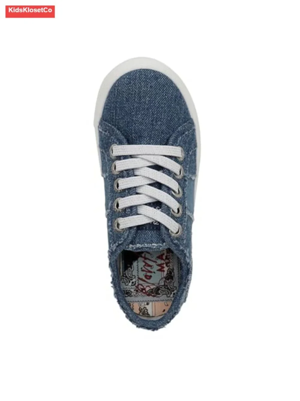 Girls Slip-On Sneakers Faux-Leather Fabric Casual Athletic Shoes